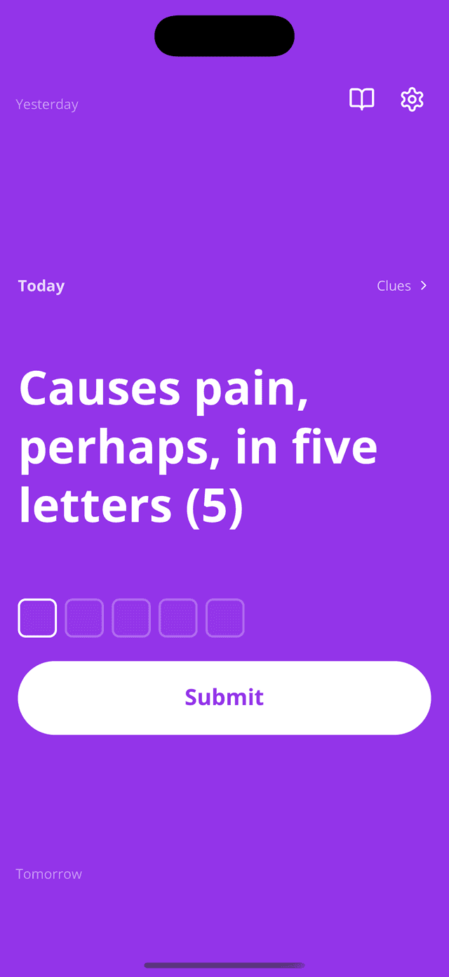 Wordplay App Screenshot